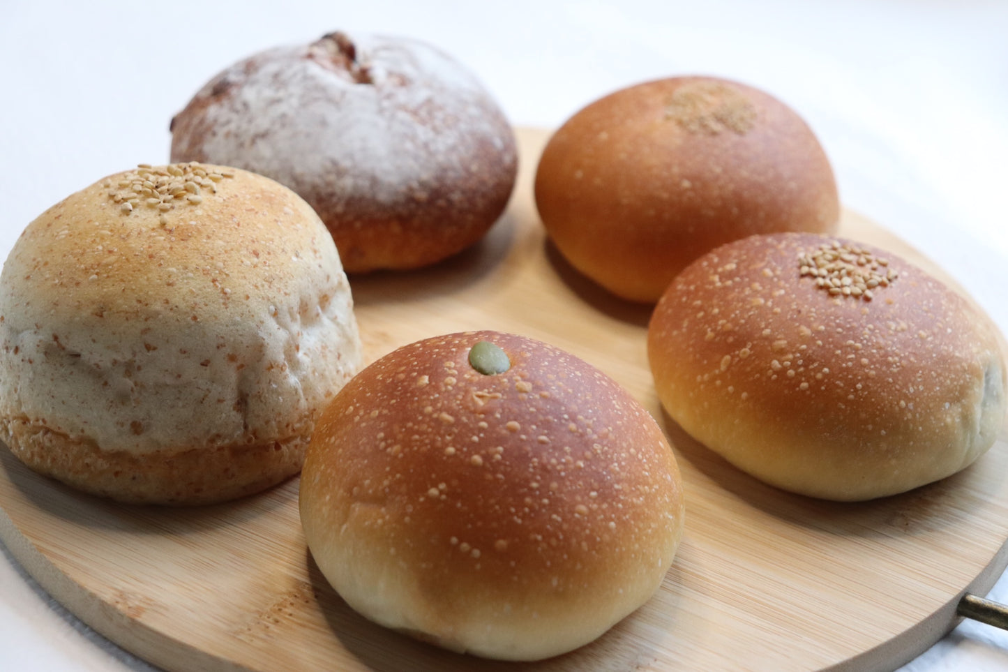 パンの写真撮影