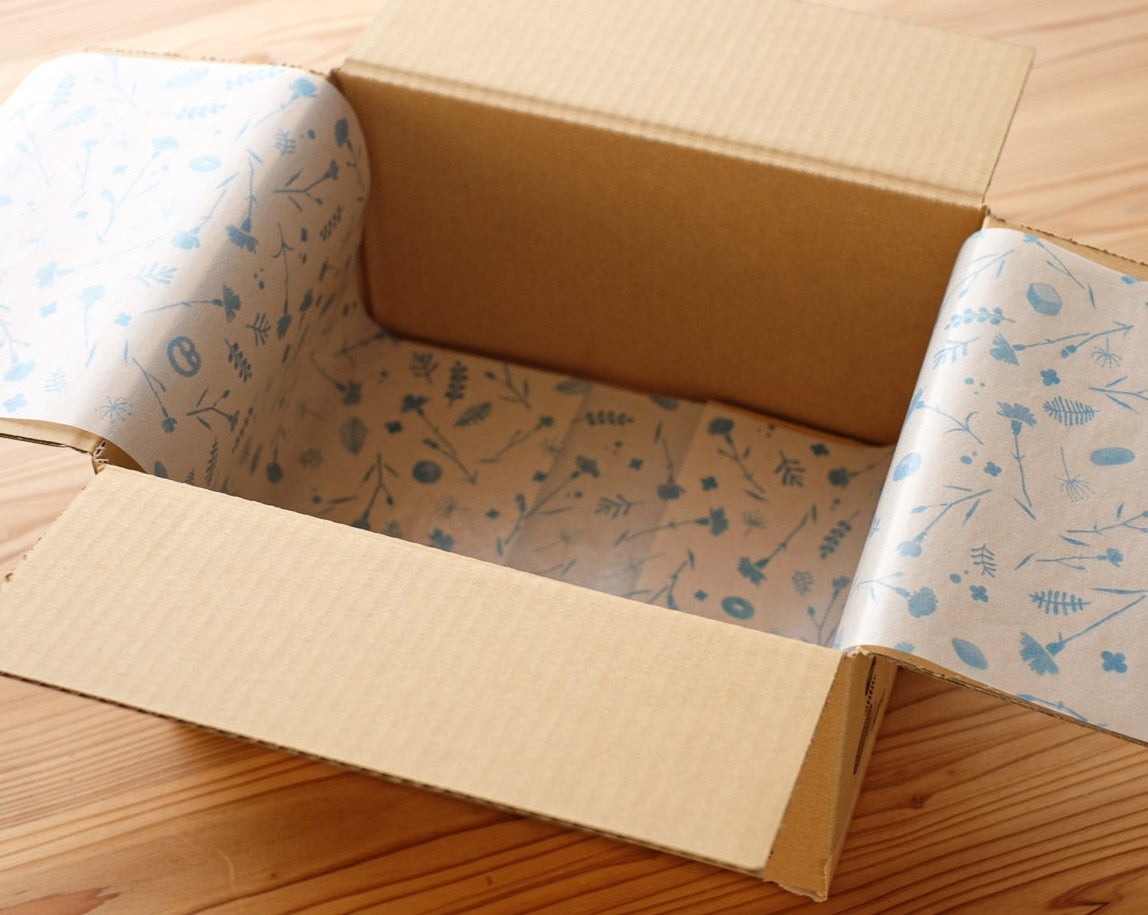 60サイズ ラッピングセット（カード、ラッピング紙、シール）