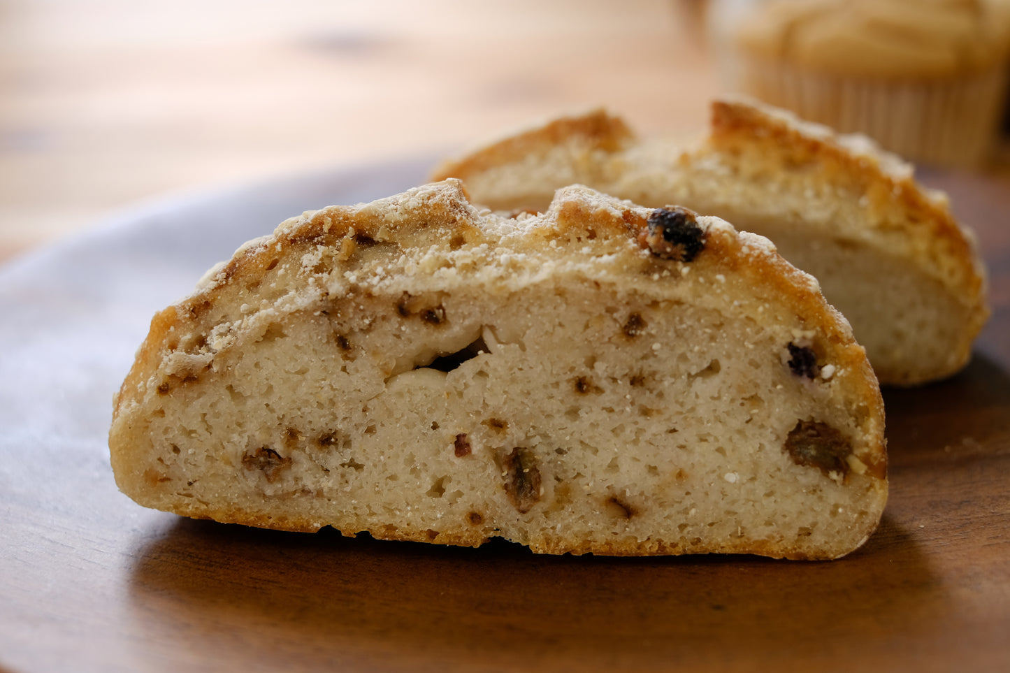 パンの写真撮影