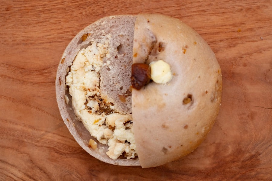 パンの写真撮影